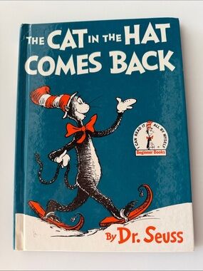 Dr. Seuss Cat in the Hat Comes Back - Teal, Red, White
